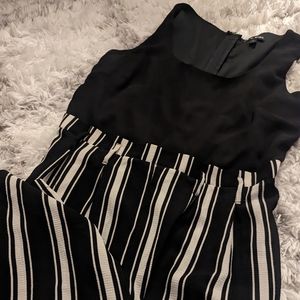 Black and white romper asu wish